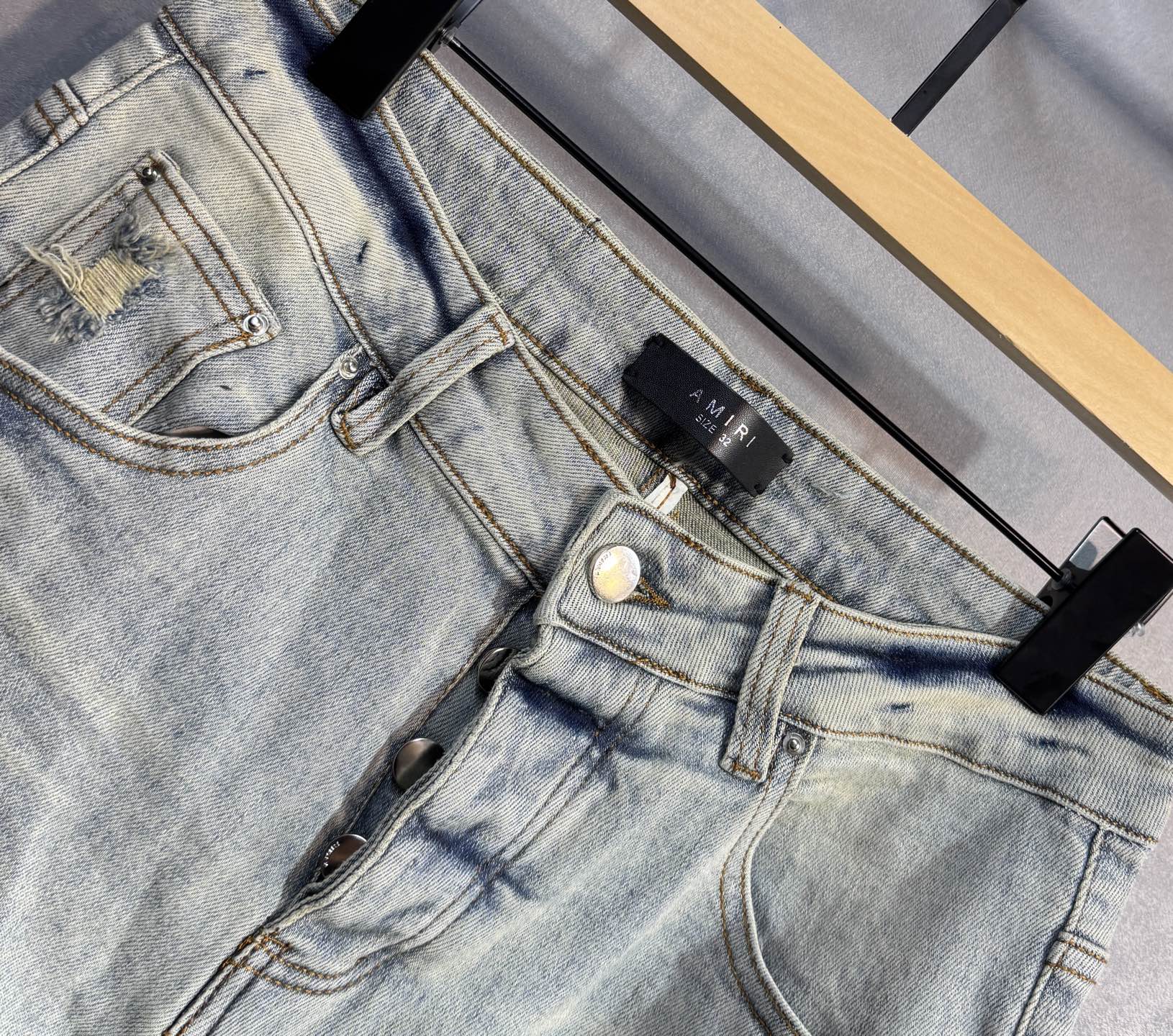 AMIRI 25ss Jeans: Hot Sales with Comfort and Style in Turkish Cotton - 图片 4