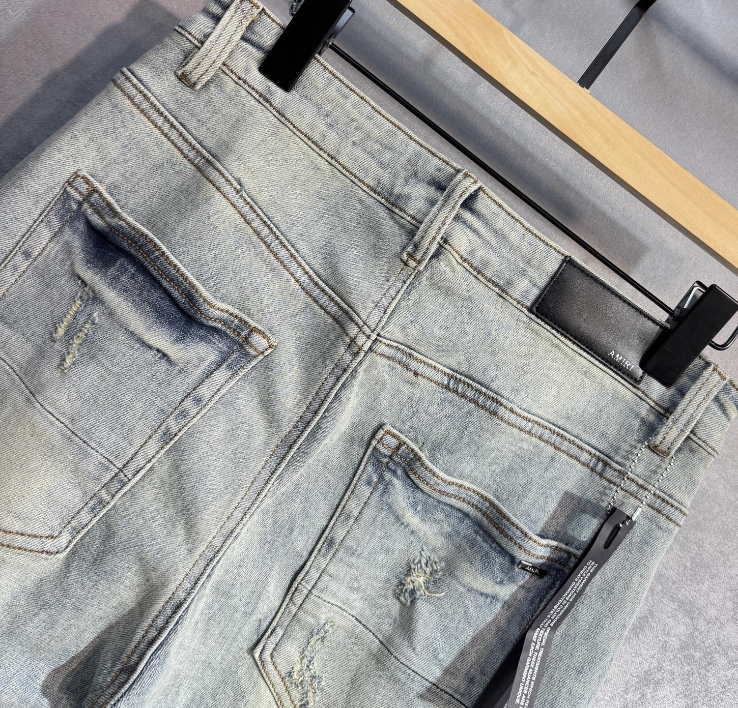 AMIRI 25ss Jeans: Hot Sales with Comfort and Style in Turkish Cotton - 图片 7