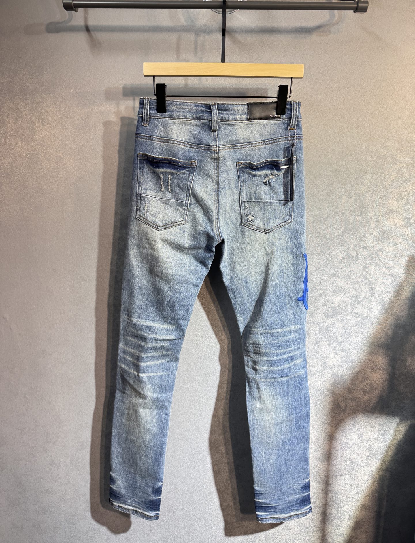 AMIRI 25ss Jeans: Hot Sales, Comfortable, Classy, High-Quality Turkish Cotton, Luxurious Straight-Fit - 图片 3