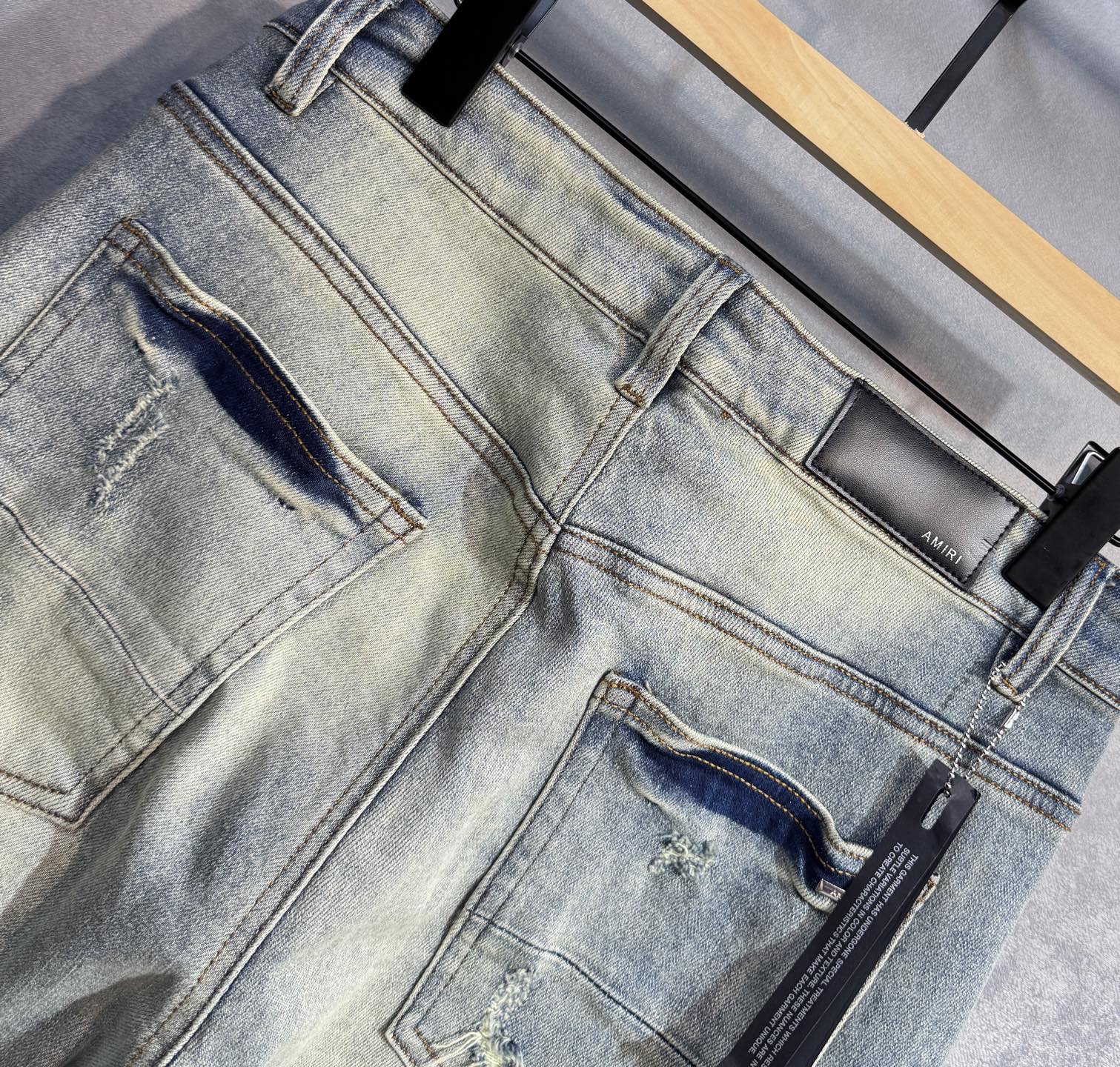 AMIRI 25ss Jeans: Hot Sales, Comfortable, High-Quality Turkish Cotton, Luxurious Material - 图片 7