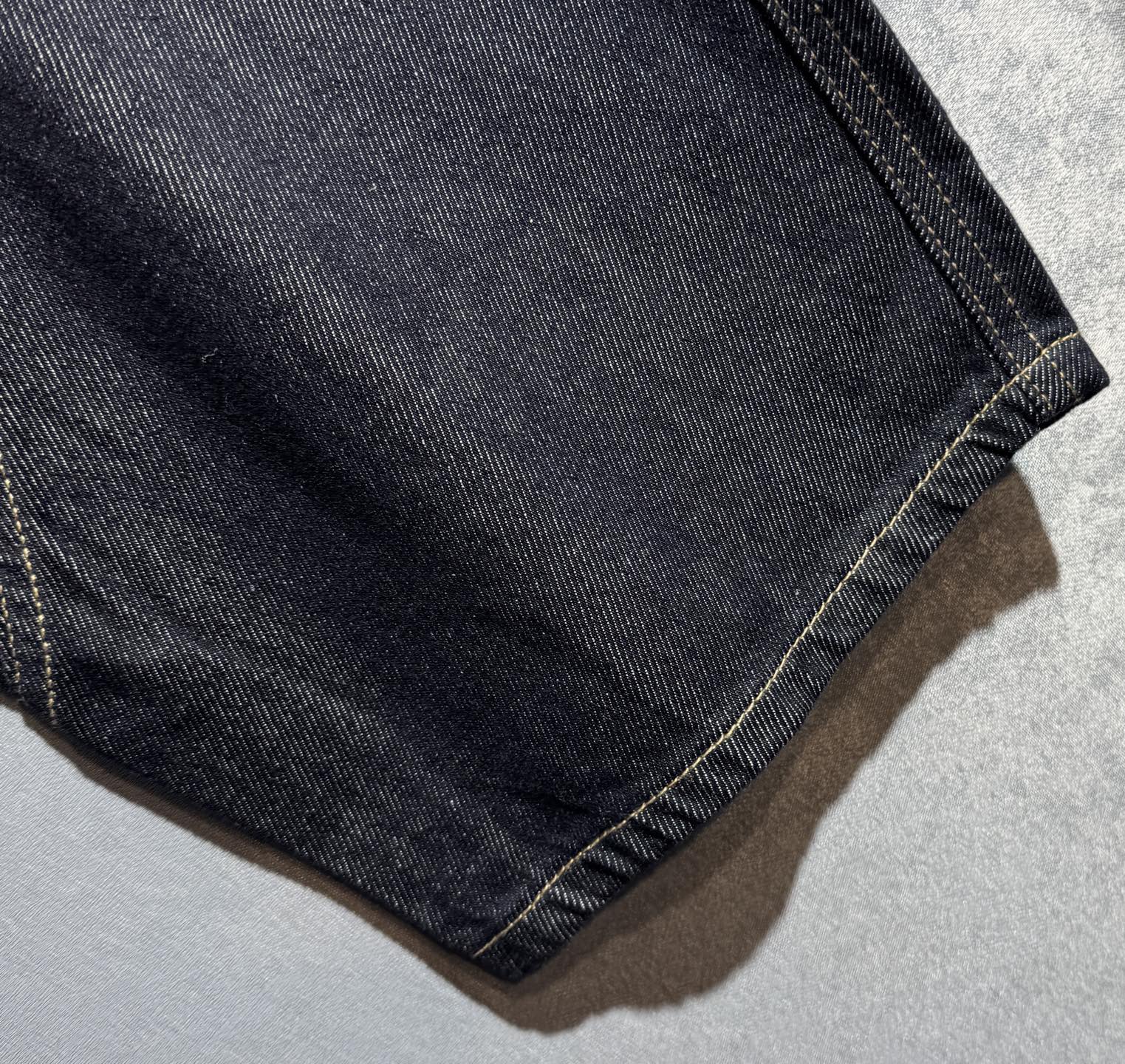 Japanese Wide-Legged Jeans by BALENCIGA: Unique Washed Denim with Embroidery Details - 图片 9
