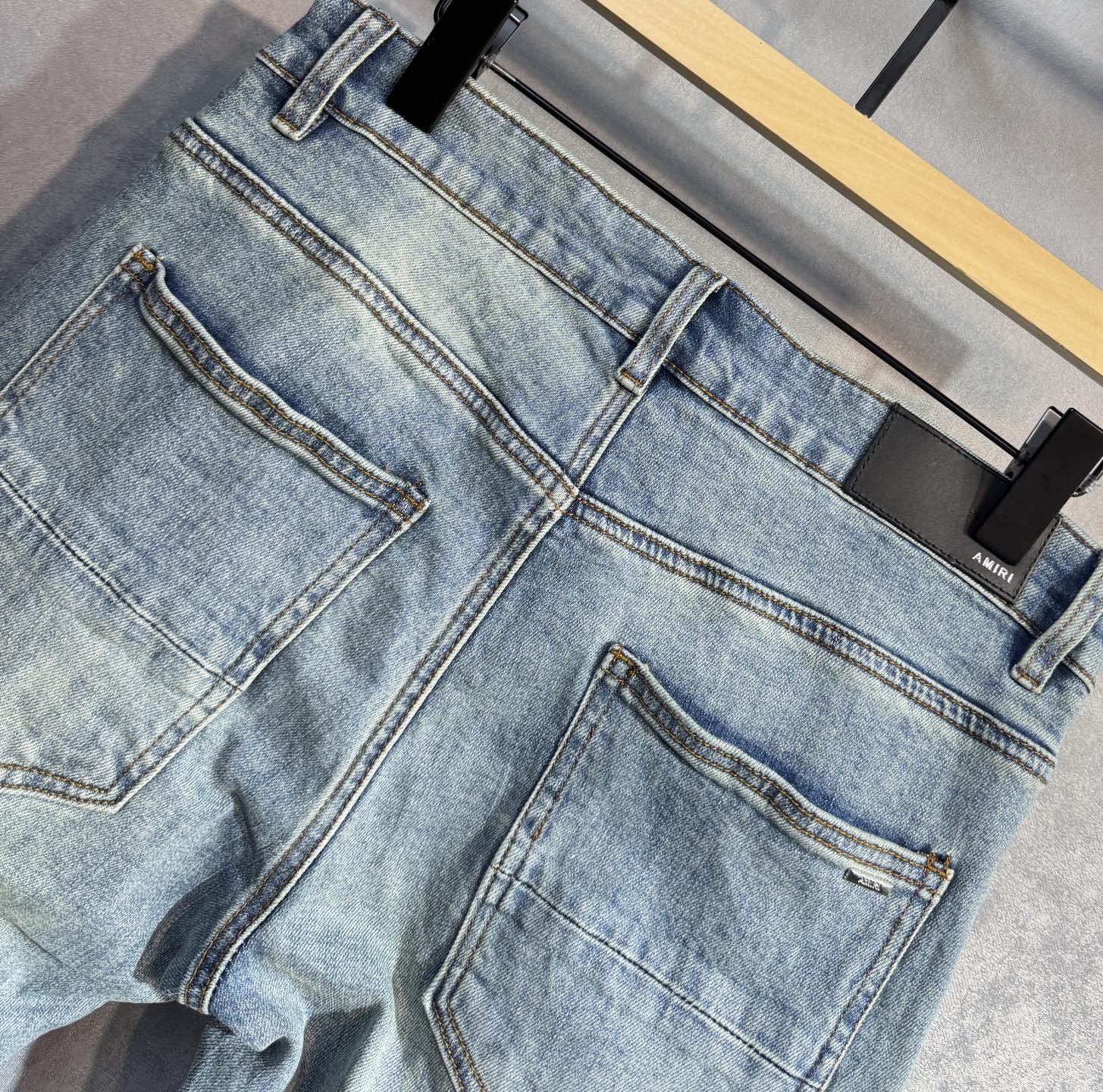 AMIRI 25ss New Jeans: Comfortable, Luxury, High-Quality Turkish Cotton, Straight-Fit, Stylish Choice - 图片 7