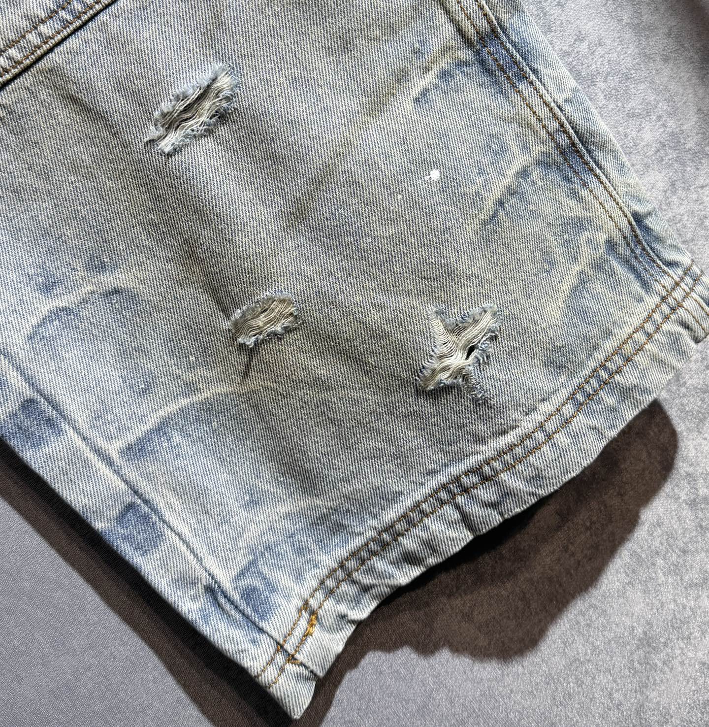 “AMIRI 25ss Wide-Legged Jeans: Hot Sales, Comfortable and Stylish, Sizes 29-38” - 图片 9