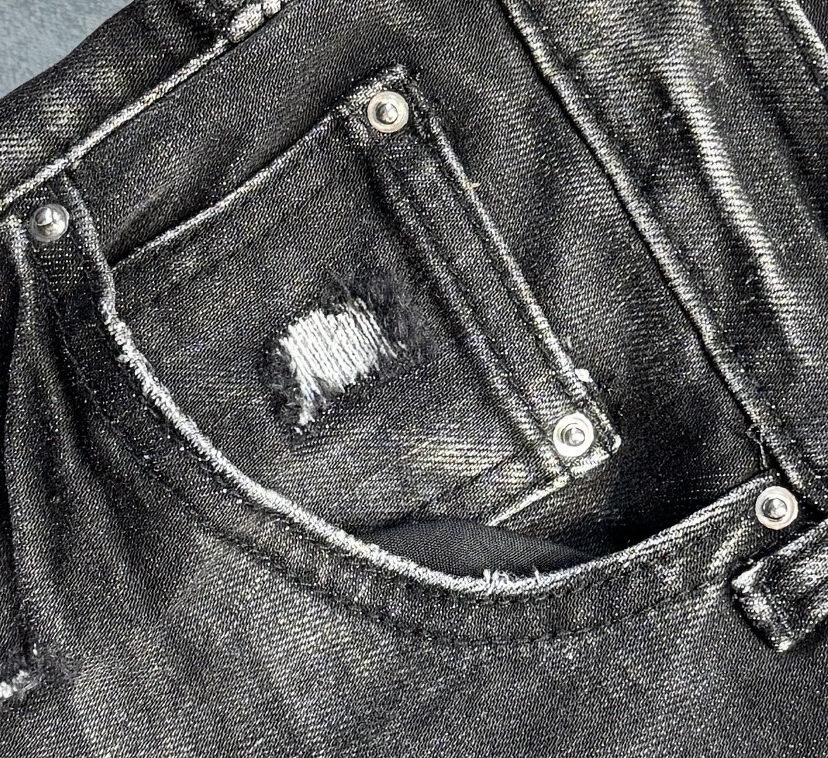 “AMIRI 25ss New Jeans: Comfortable, Luxury, High-Quality Turkish Cotton, Straight-Fit, Sizes 29-38” - 图片 5