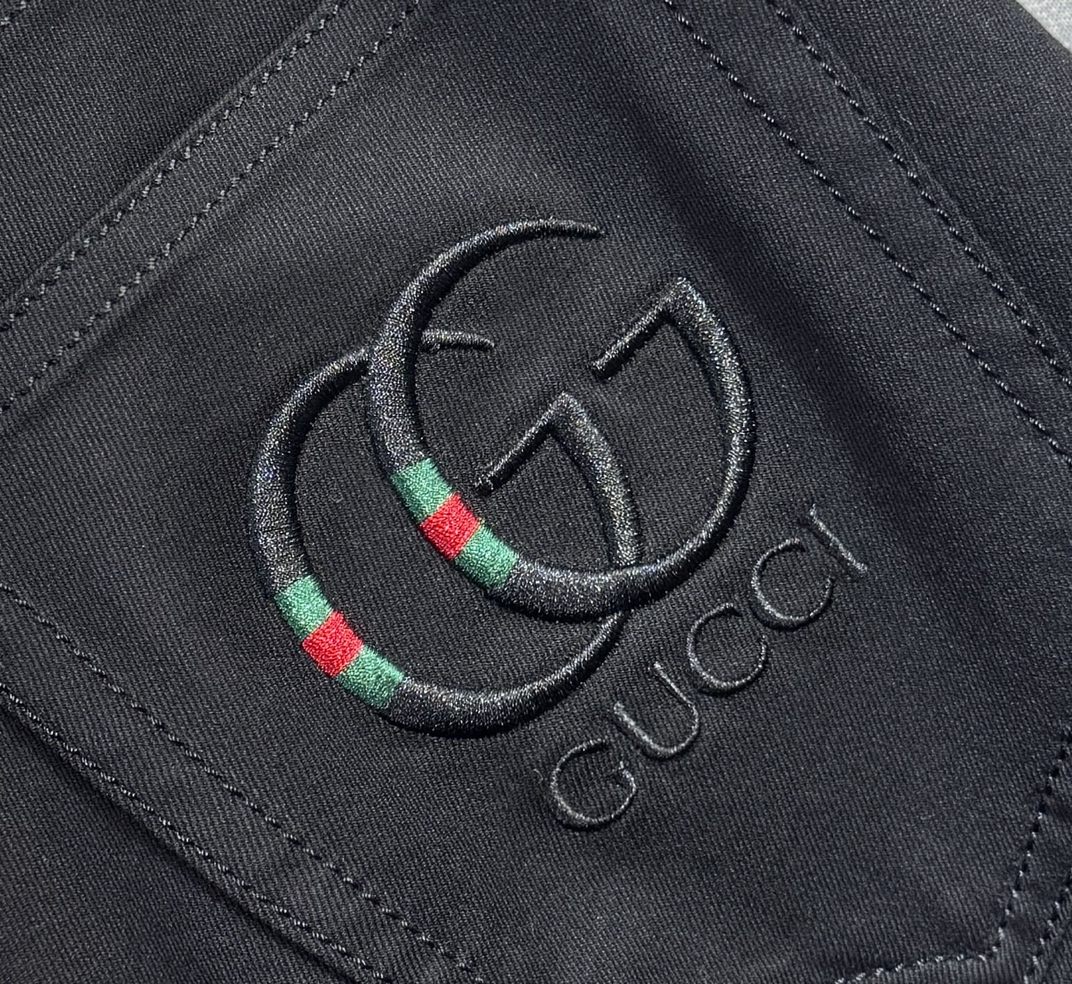 “GUCCI 25ss Turkish Cotton Jeans: Luxurious, Comfortable, Stylish, High-Quality Pants” - 图片 7