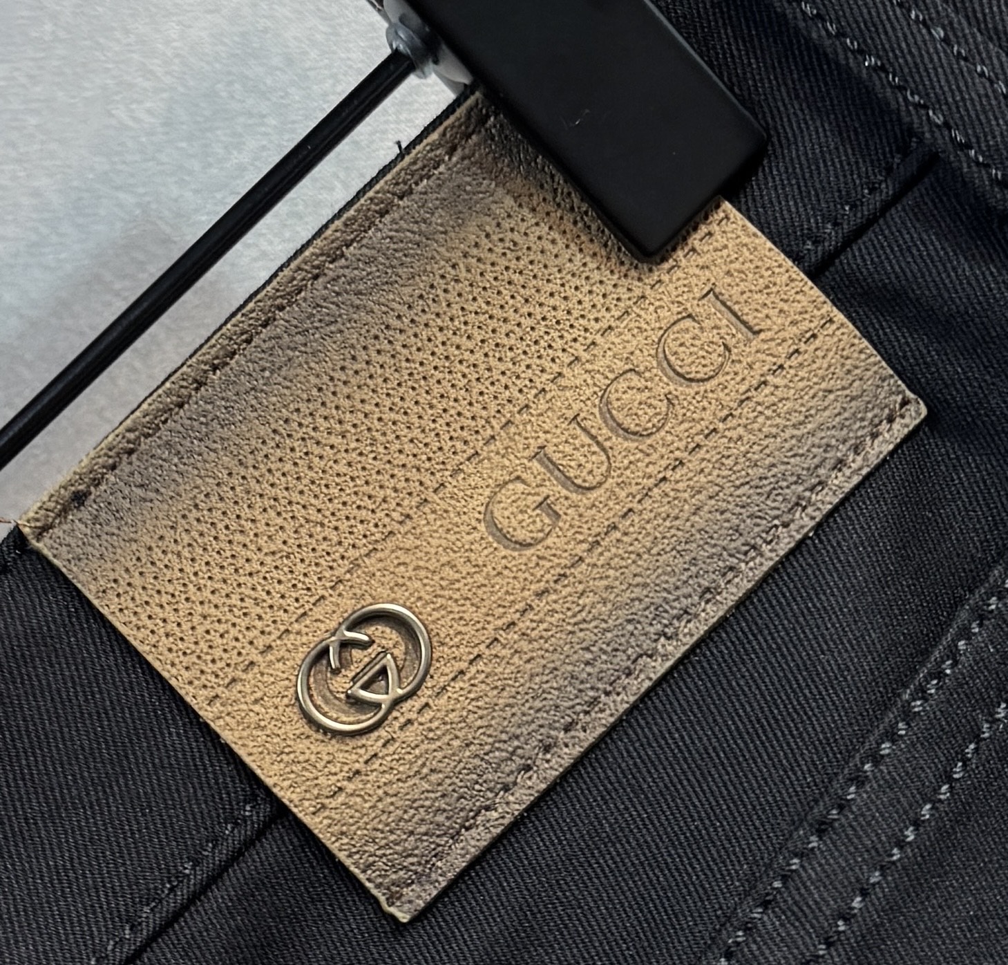 “GUCCI 25ss Turkish Cotton Jeans: Luxurious, Comfortable, Stylish, High-Quality Pants” - 图片 8