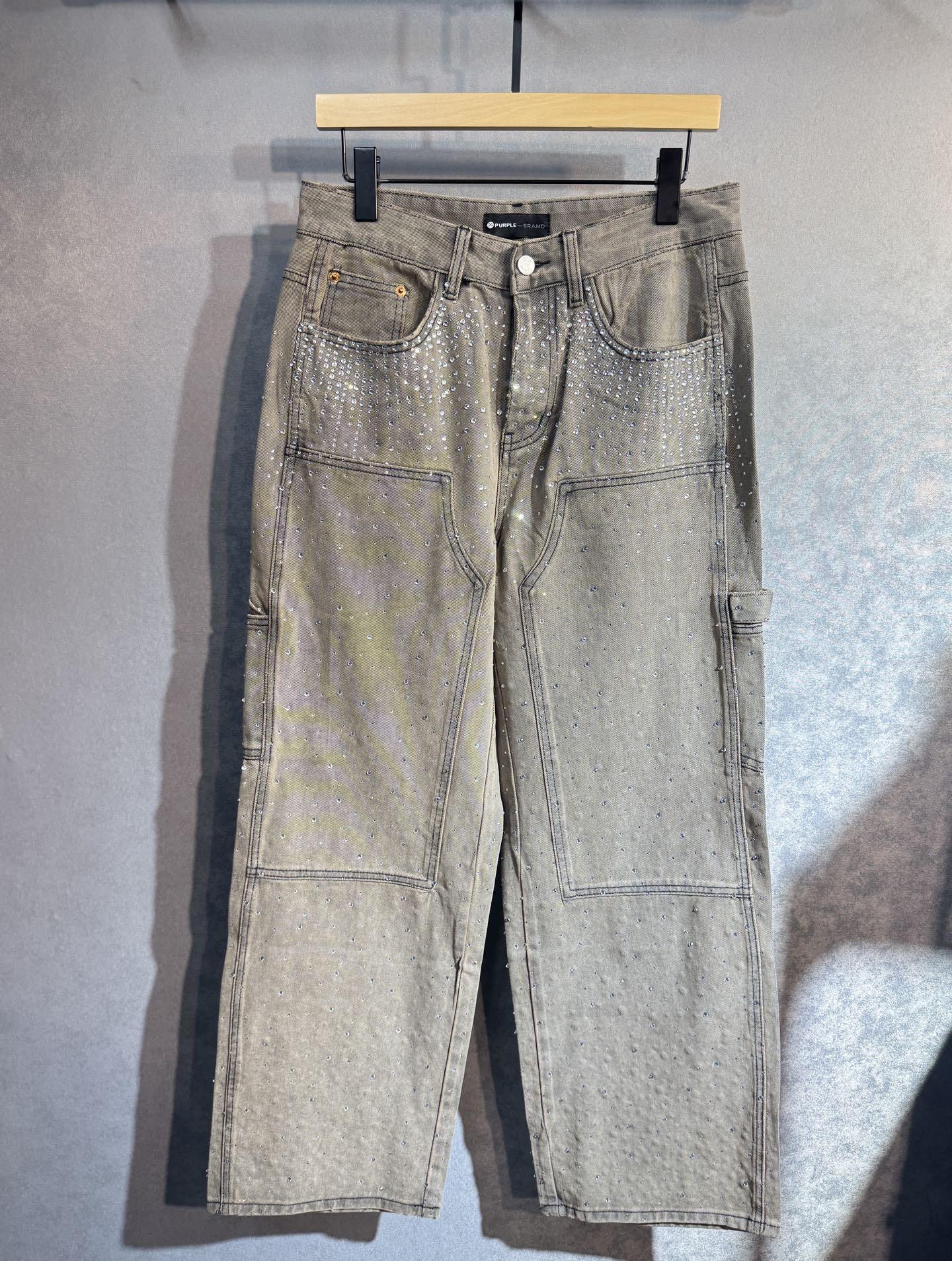 Luxury Purple Jeans Cupboard: Hot Sale, Comfortable, Stylish, High Quality Materials. - 图片 1