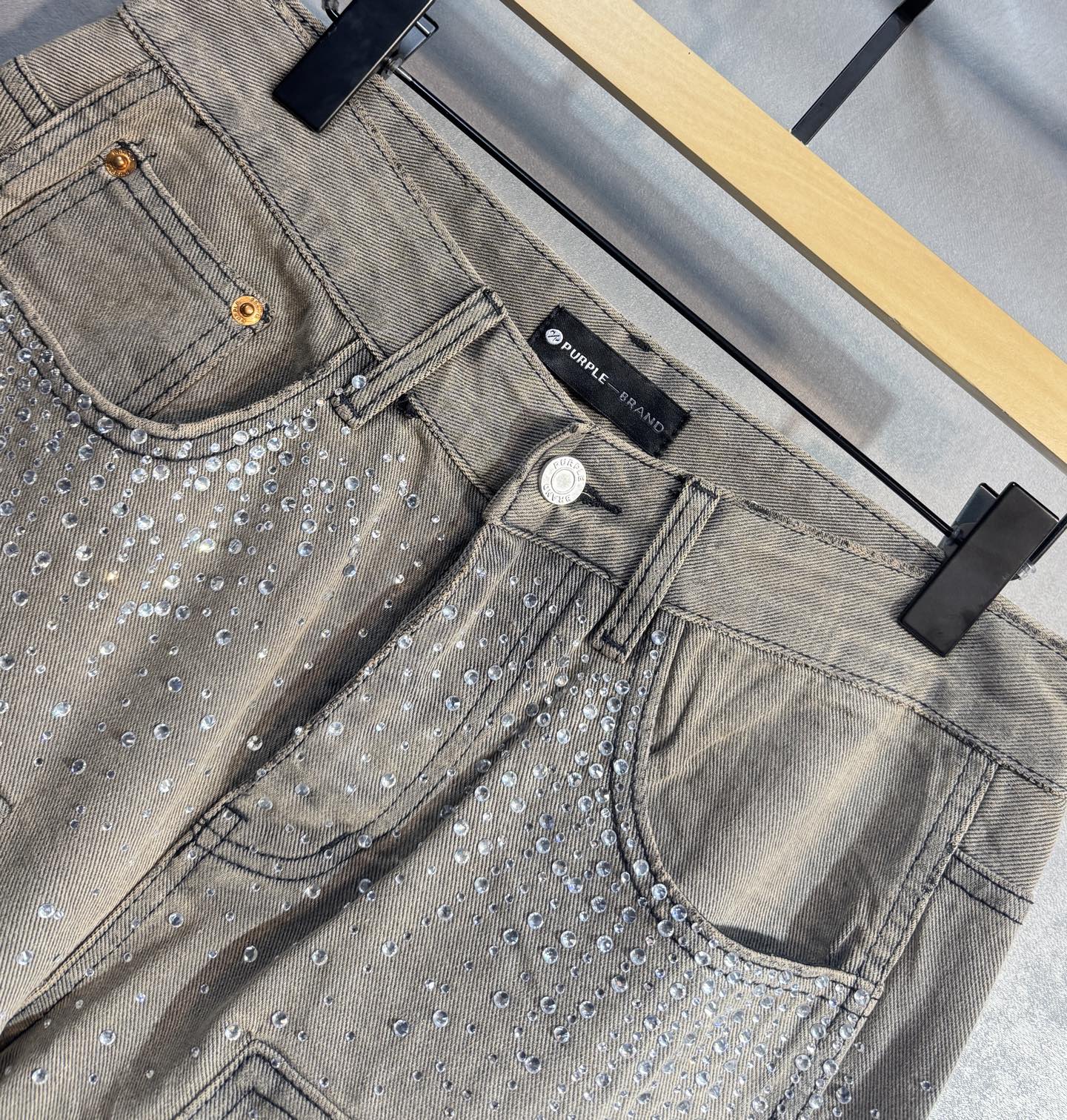 Luxury Purple Jeans Cupboard: Hot Sale, Comfortable, Stylish, High Quality Materials. - 图片 3