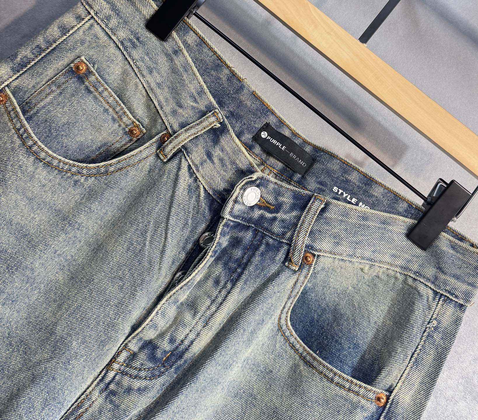 Luxurious Purple Jeans Cupboard: Hot Sale, High Quality, Stylish, Comfortable Shorts. - 图片 3