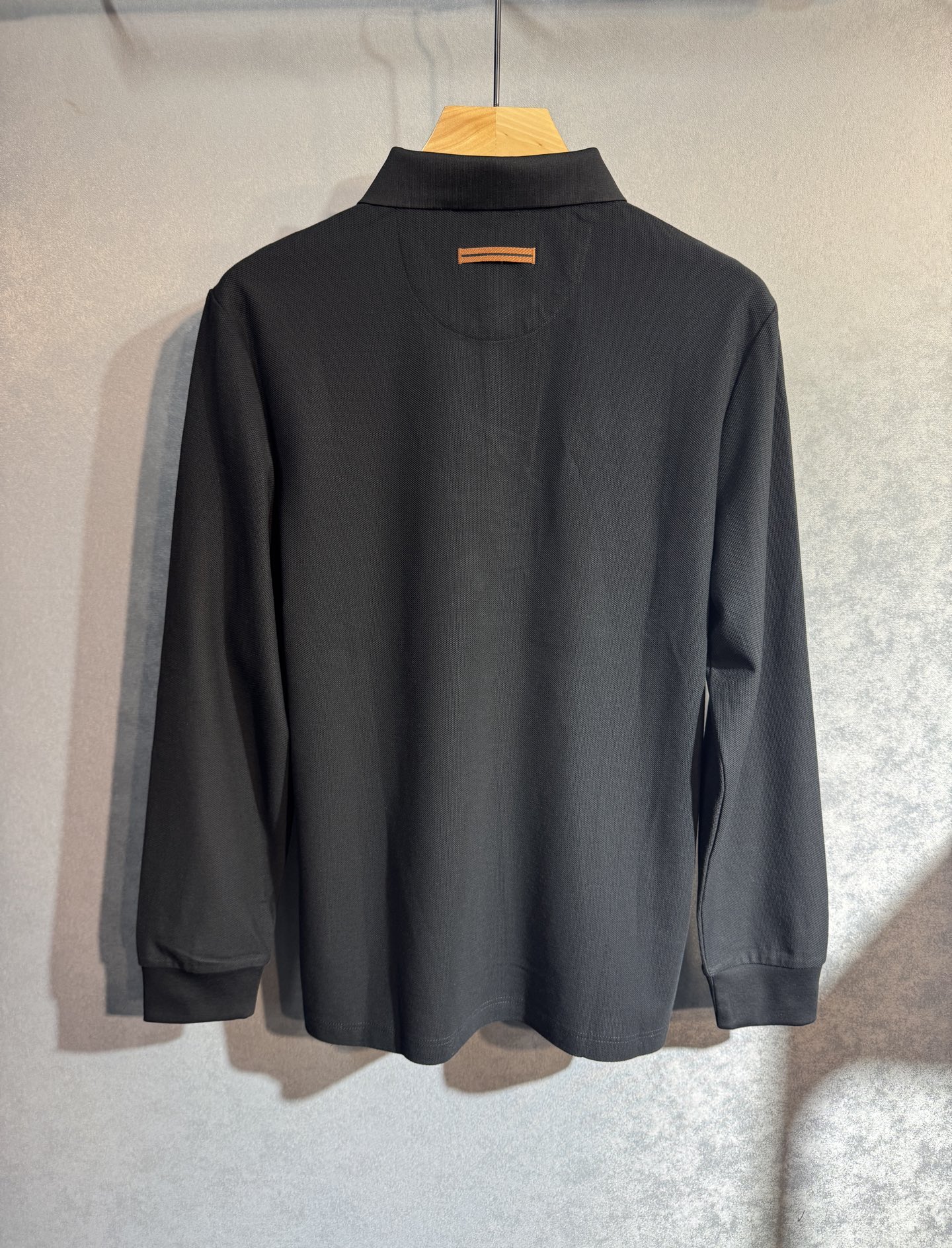🔥ZEGNA 杰尼亚 25SS新款秋冬长袖 最高版本客供定制高端朱地面料简单时尚款，螺纹拼色螺纹配色超级