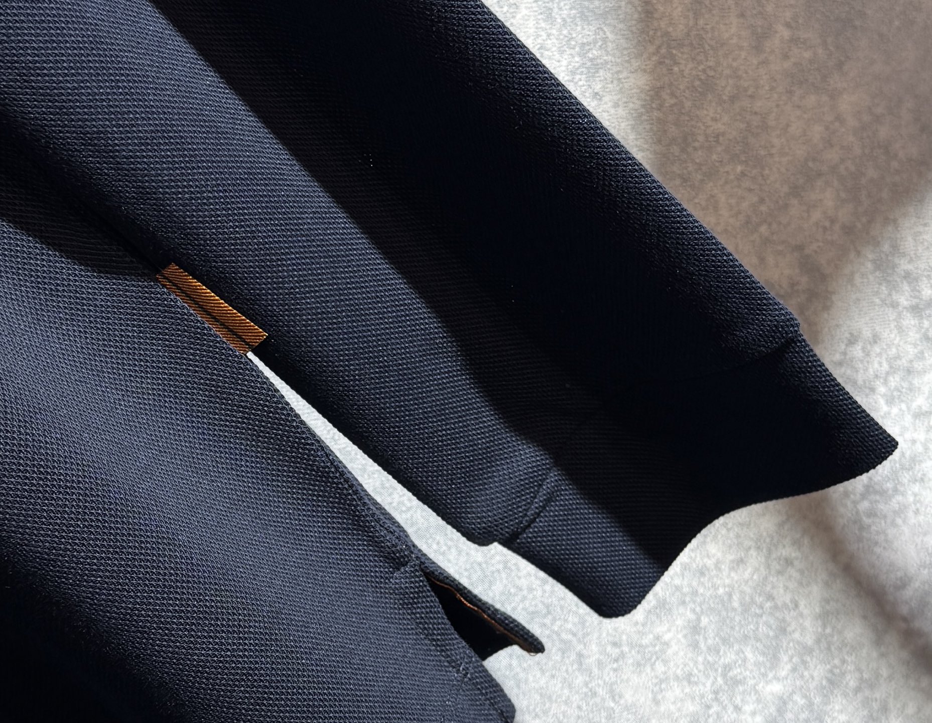 🔥 ZEGNA 杰尼亚25SS新款秋冬长袖 最高版本客供定制高端朱地面料简单时尚款，螺纹拼色螺纹配色超级