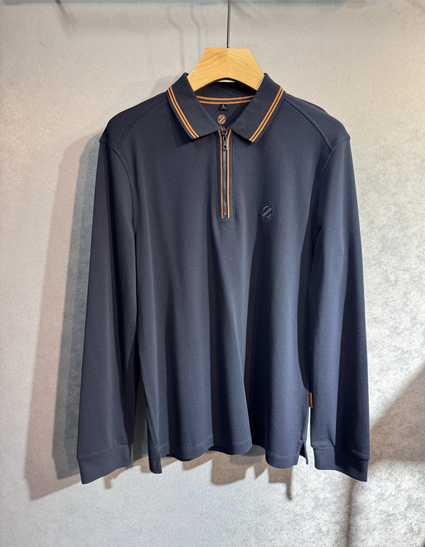 🔥 ZEGNA 杰尼亚25SS新款秋冬长袖 最高版本客供定制高端朱地面料简单时尚款，螺纹拼色螺纹配色超级