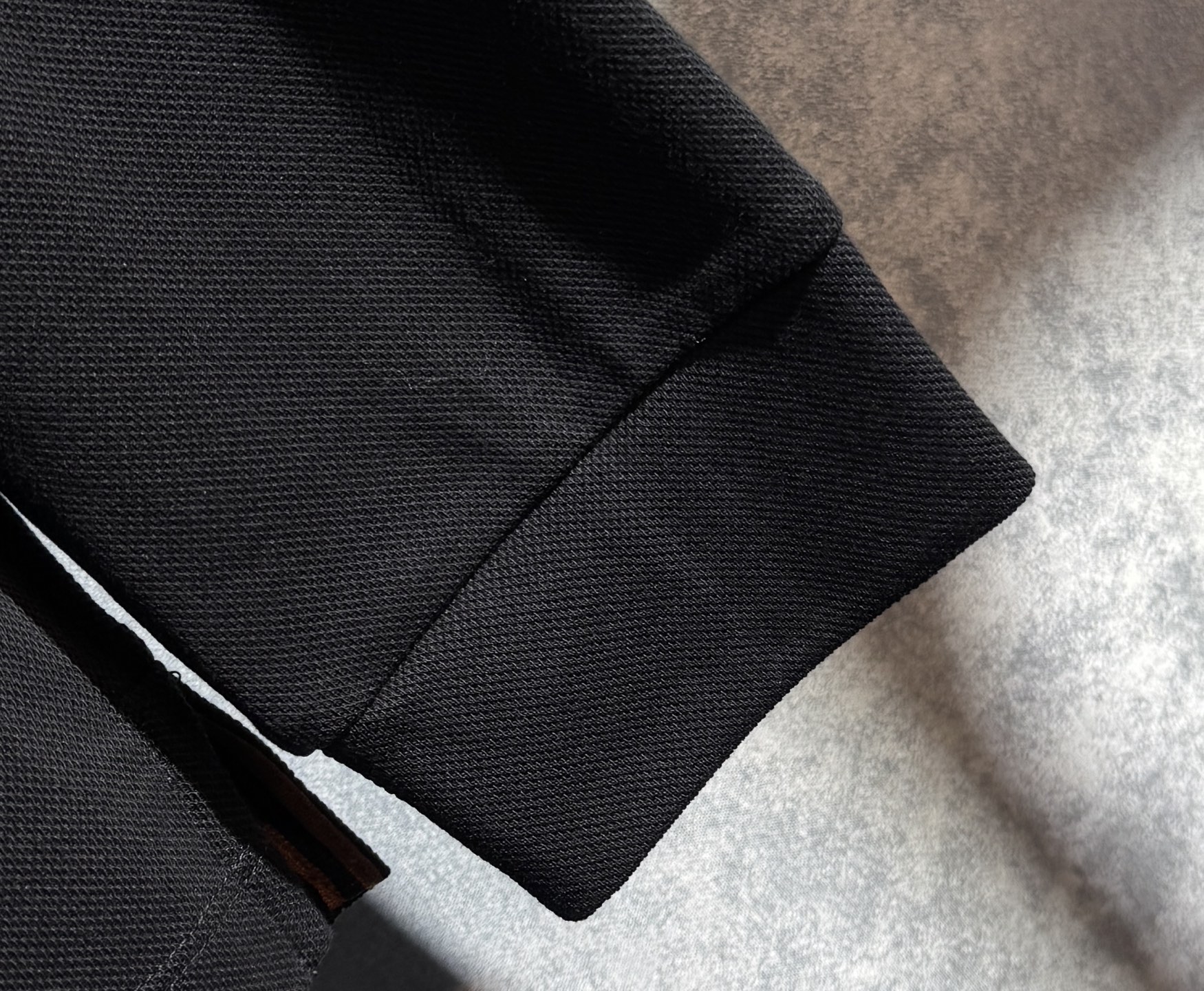 🔥 ZEGNA 杰尼亚25SS新款秋冬长袖 最高版本客供定制高端朱地面料简单时尚款，螺纹拼色螺纹配色超级