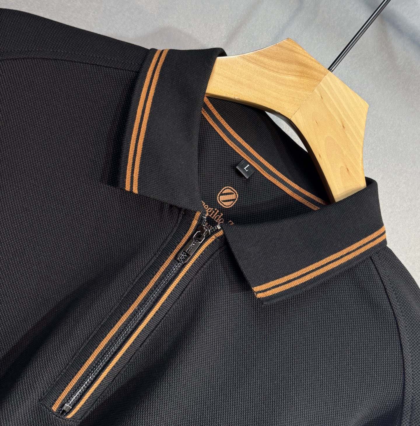 🔥 ZEGNA 杰尼亚25SS新款秋冬长袖 最高版本客供定制高端朱地面料简单时尚款，螺纹拼色螺纹配色超级