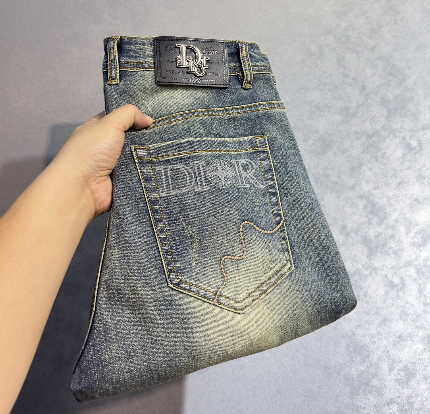 🔥 DIOR 迪奥 26年新款牛仔裤🔥专柜热销款 品味与价值共享 身穿着非常舒适 低调不失奢华 穿出去非