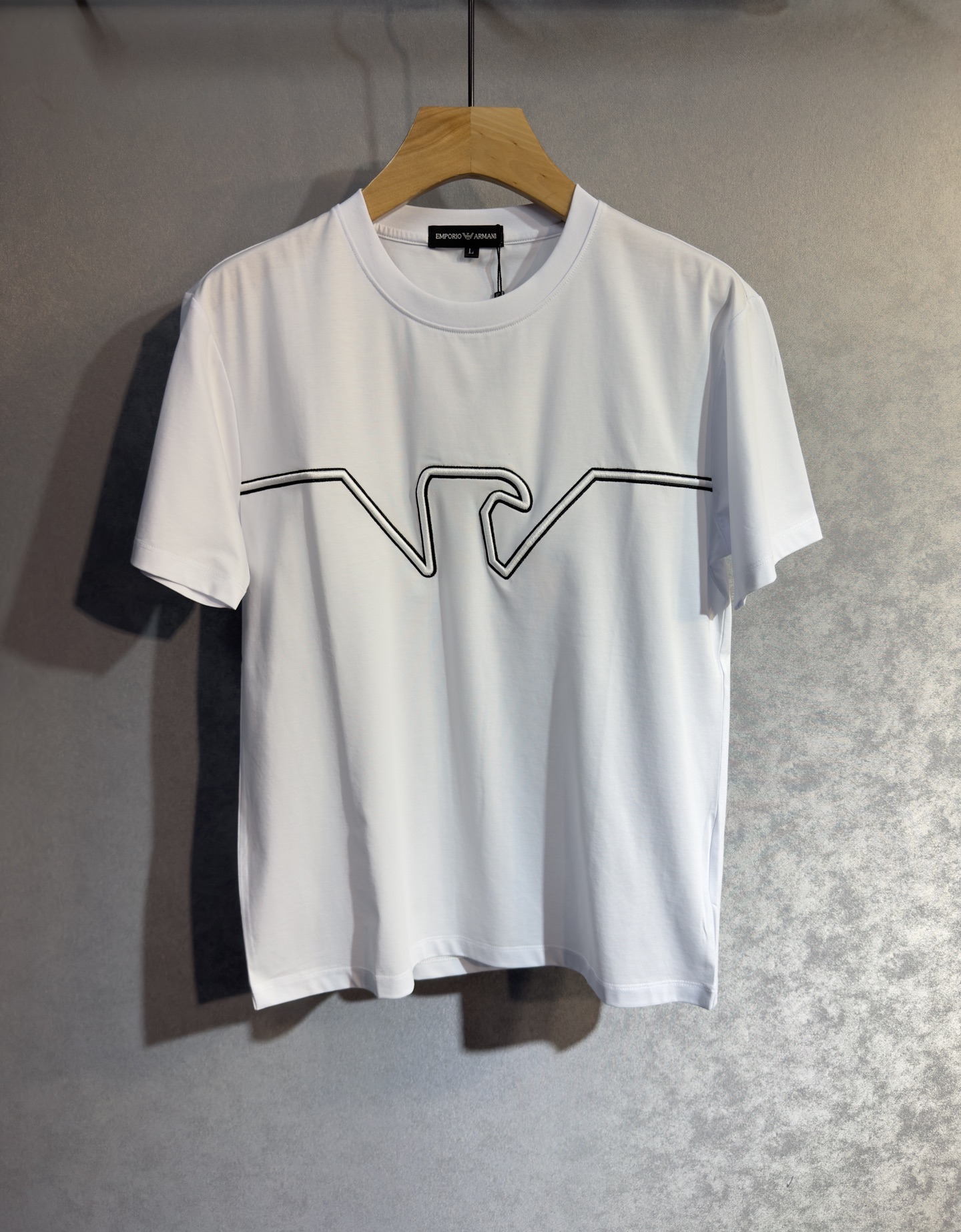 🔥🔥ARMANI 阿玛尼 高端定制 2026早春独家专供新款原单短袖T恤 高端版本 采用天丝丝光棉面料 