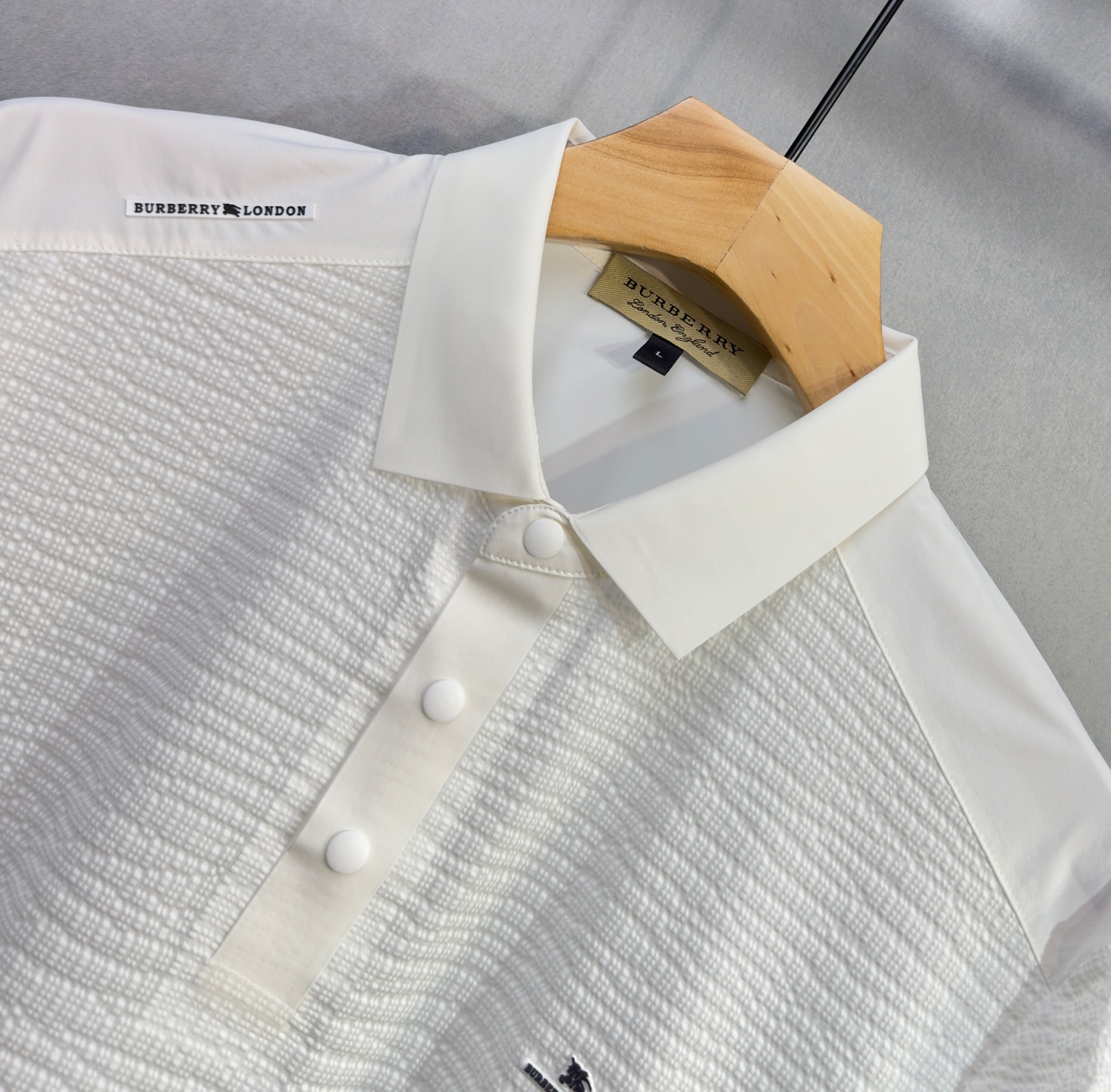 🔥🔥BURBERRY 巴宝莉 高端定制 2026早春独家专供新款原单短袖T恤 高端版本 采用天丝丝光棉面