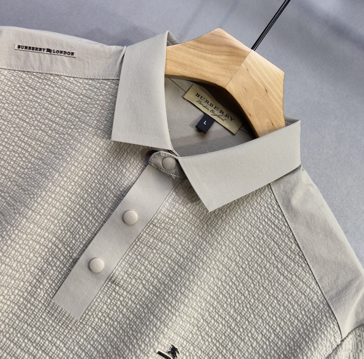 🔥🔥BURBERRY 巴宝莉 高端定制 2026早春独家专供新款原单短袖T恤 高端版本 采用天丝丝光棉面