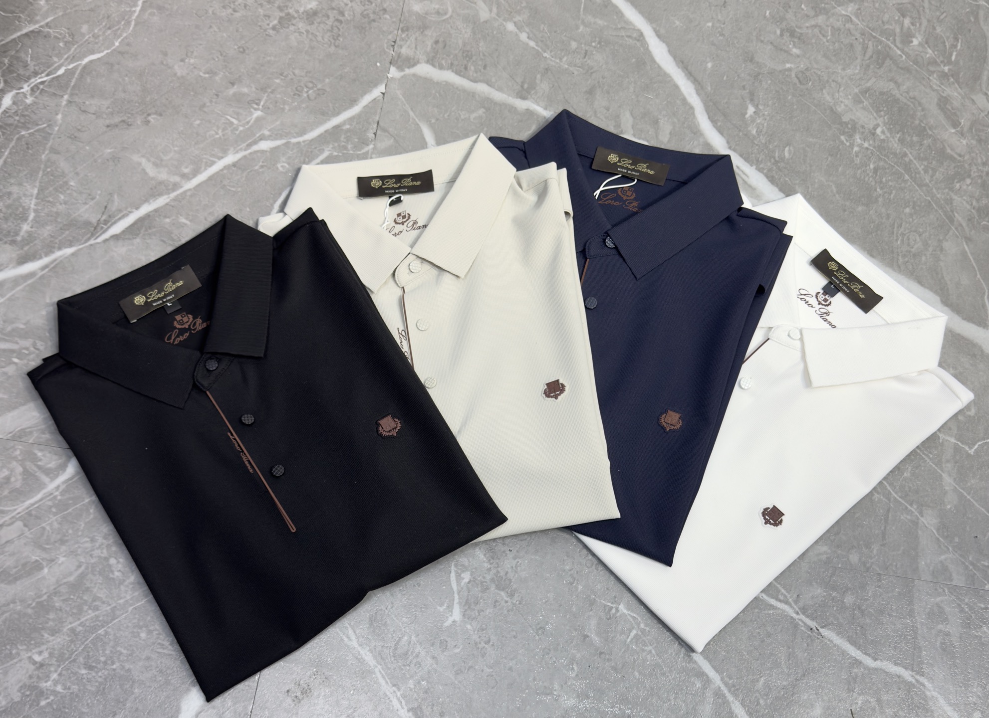 🔥loro Piana 诺悠翩雅 26年新款春夏短袖 最高版本客供定制纯棉面料 舒适透气 简单时尚款，配