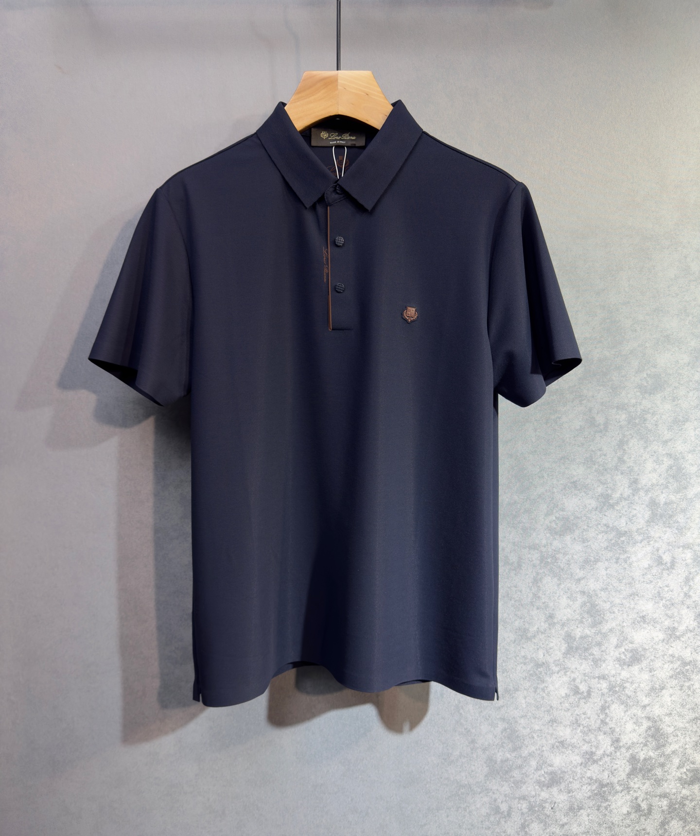 🔥loro Piana 诺悠翩雅 26年新款春夏短袖 最高版本客供定制纯棉面料 舒适透气 简单时尚款，配