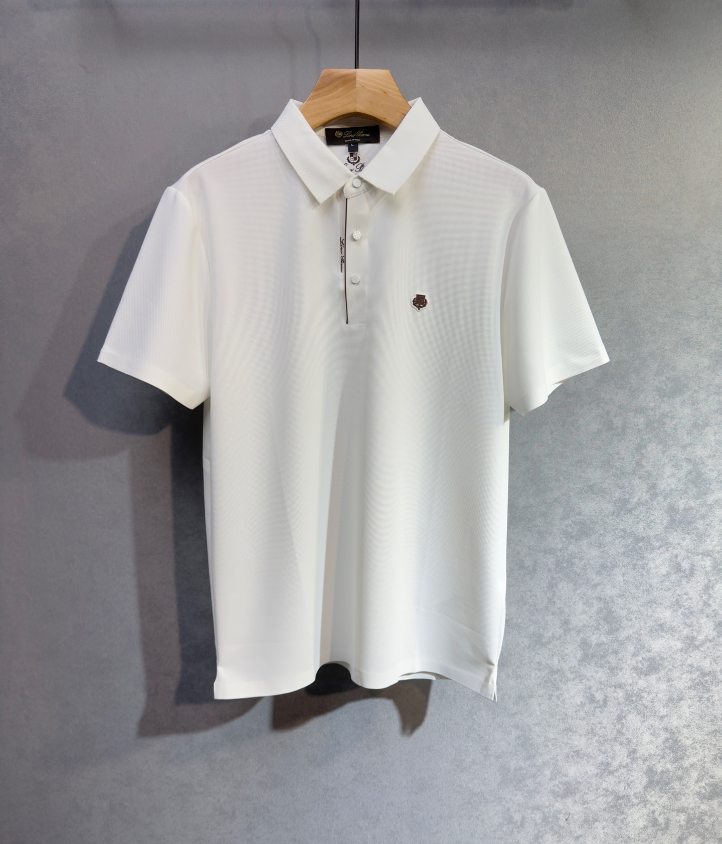 🔥loro Piana 诺悠翩雅 26年新款春夏短袖 最高版本客供定制纯棉面料 舒适透气 简单时尚款，配