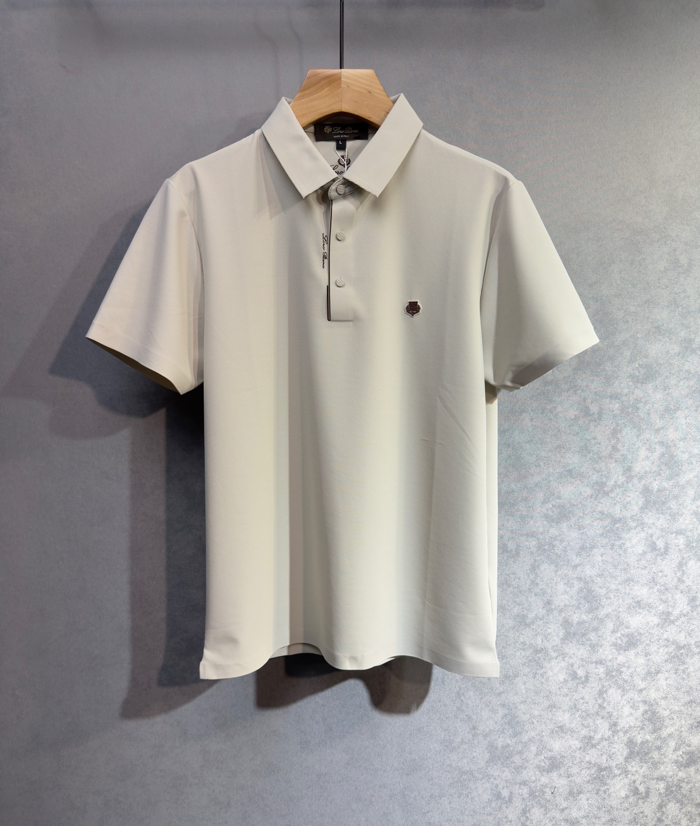 🔥loro Piana 诺悠翩雅 26年新款春夏短袖 最高版本客供定制纯棉面料 舒适透气 简单时尚款，配