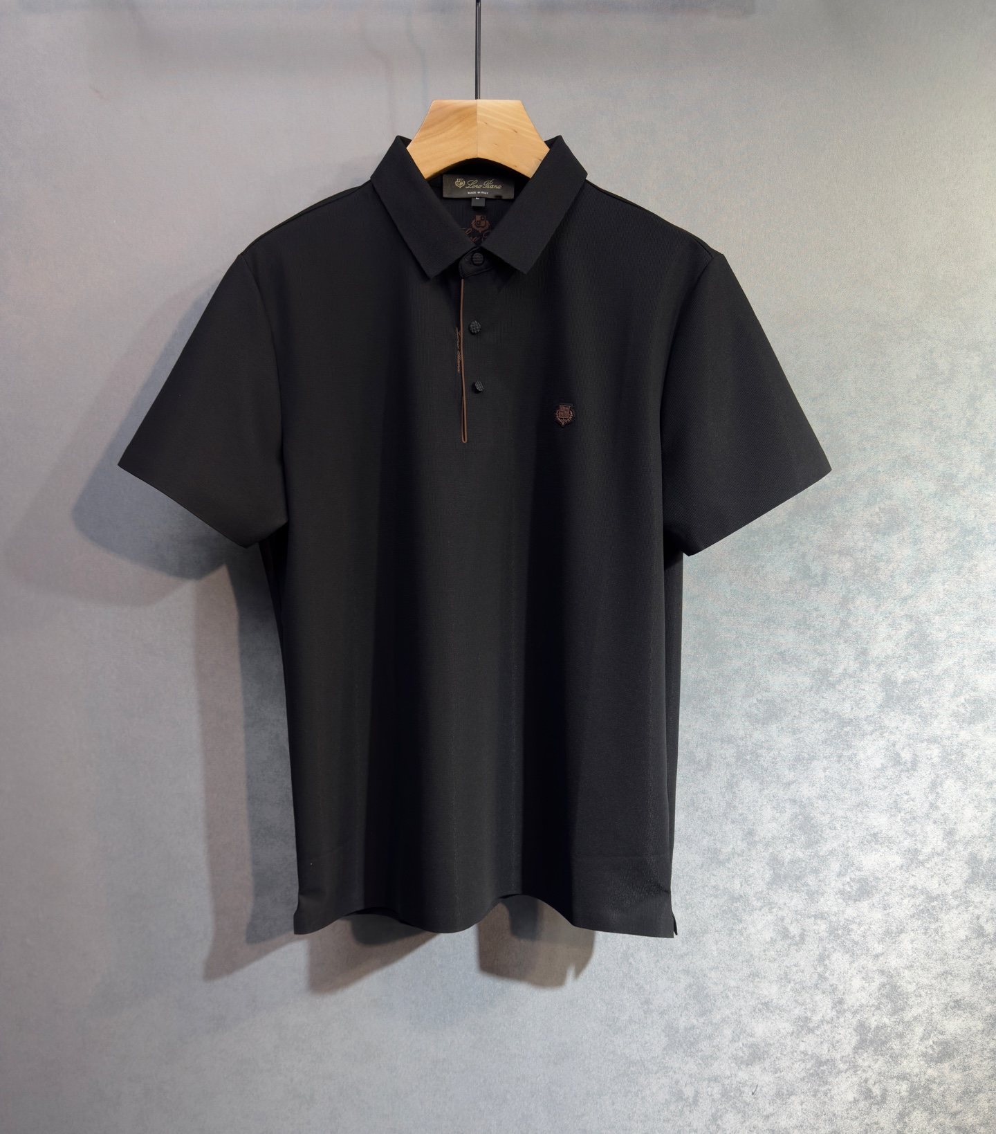🔥loro Piana 诺悠翩雅 26年新款春夏短袖 最高版本客供定制纯棉面料 舒适透气 简单时尚款，配