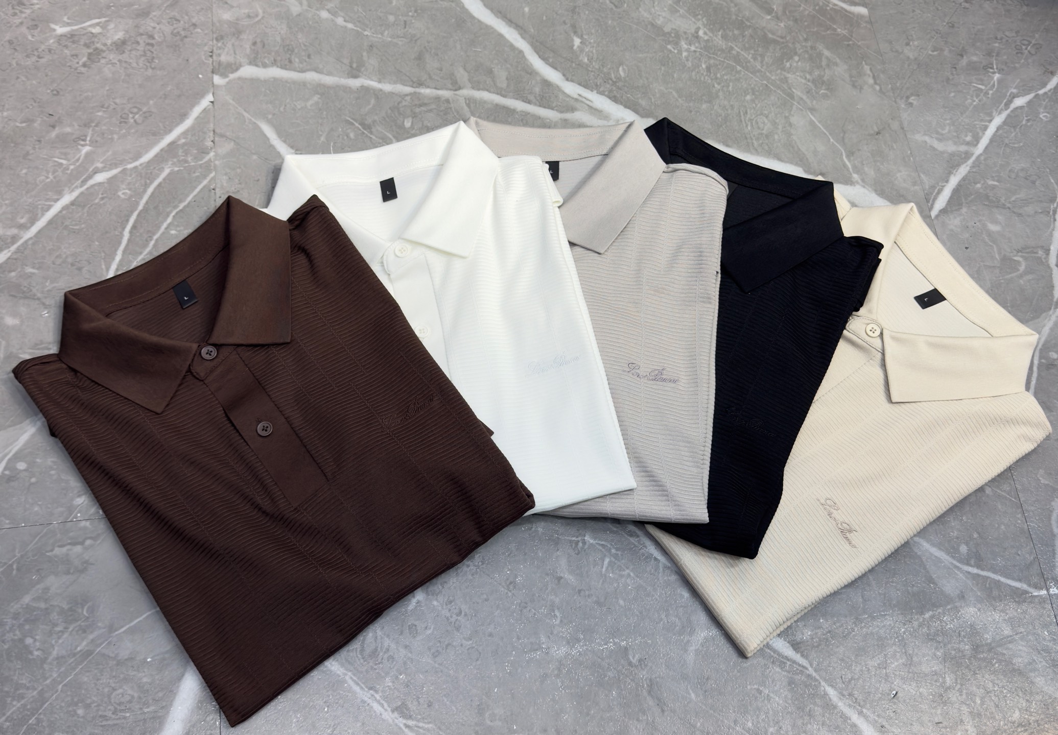 🔥loro Piana 诺悠翩雅 26年新款春夏短袖 最高版本客供定制纯棉面料 舒适透气 简单时尚款，配