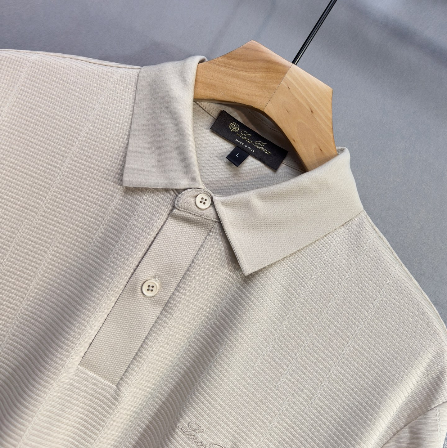 🔥loro Piana 诺悠翩雅 26年新款春夏短袖 最高版本客供定制纯棉面料 舒适透气 简单时尚款，配