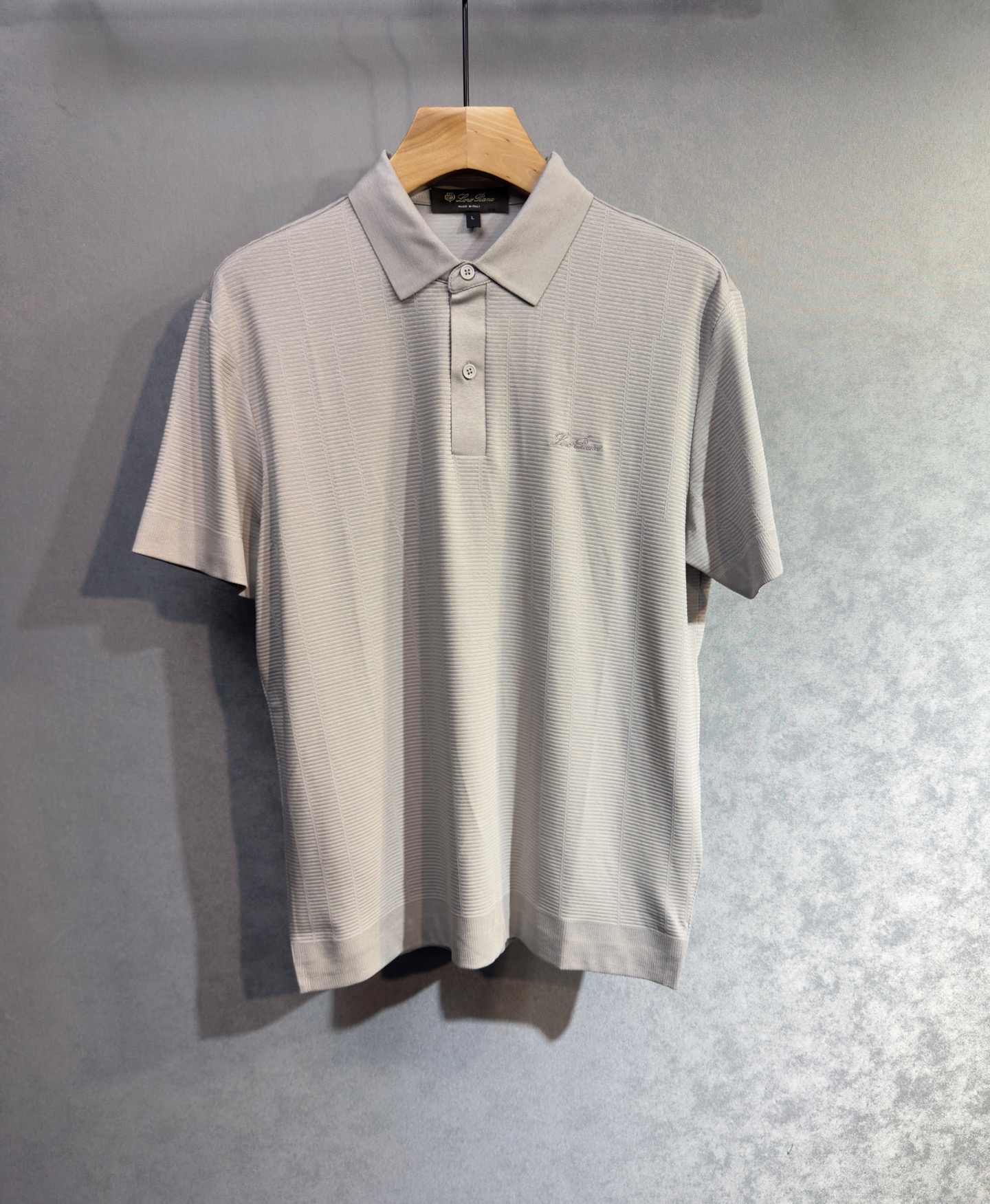 🔥loro Piana 诺悠翩雅 26年新款春夏短袖 最高版本客供定制纯棉面料 舒适透气 简单时尚款，配