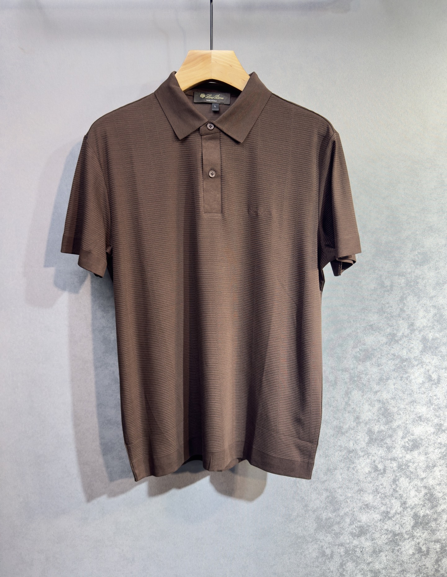 🔥loro Piana 诺悠翩雅 26年新款春夏短袖 最高版本客供定制纯棉面料 舒适透气 简单时尚款，配