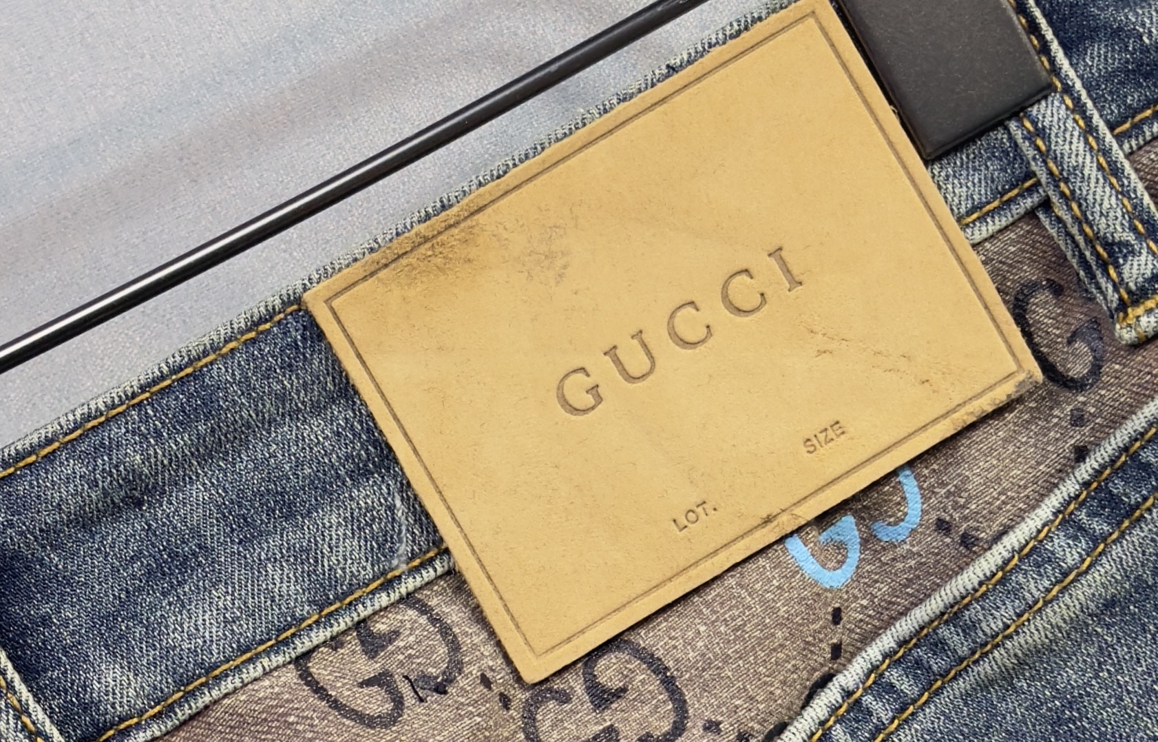 🔥GUCCI 古奇 26年新款牛仔裤🔥专柜热销款 品味与价值共享 身穿着非常舒适 低调不失奢华 穿出去非