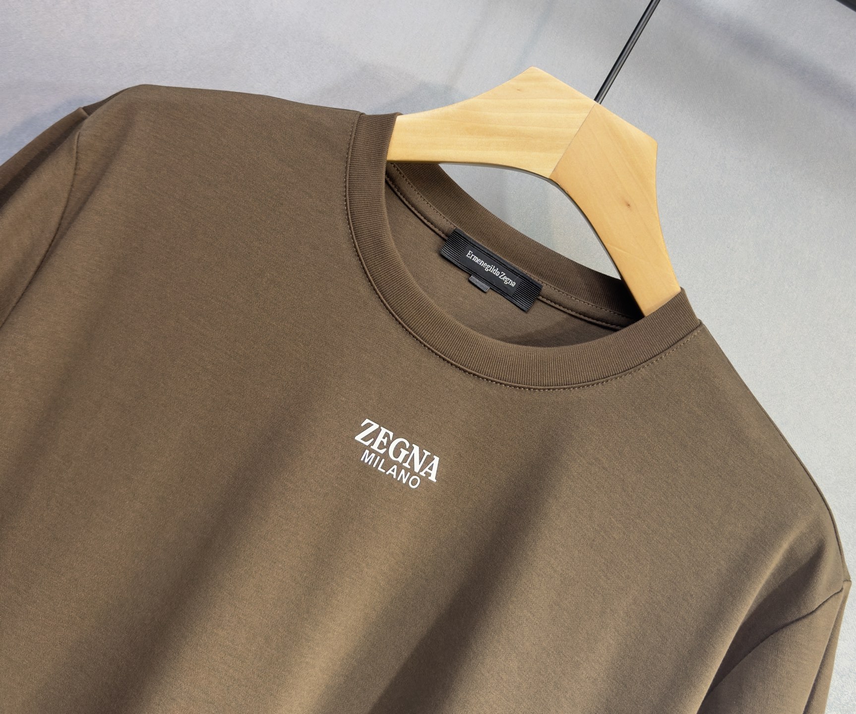 🔥zegNA 杰尼亚 26年新款春夏短袖 最高版本客供定制纯棉面料 舒适透气 简单时尚款，配色超级好看！