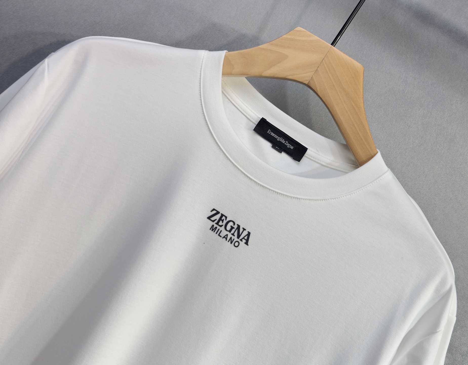 🔥zegNA 杰尼亚 26年新款春夏短袖 最高版本客供定制纯棉面料 舒适透气 简单时尚款，配色超级好看！