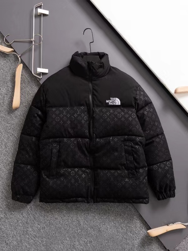 Louis Vuitton X The North Face Padded Jacket - Windproof, Unisex Design