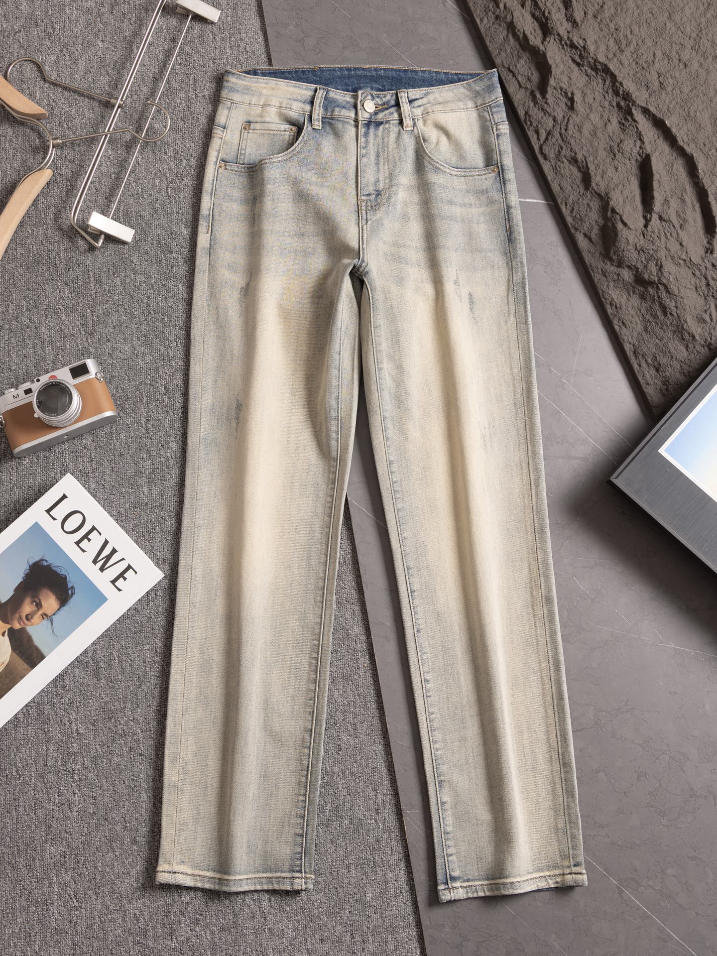 Alternative view of Chrome Hearts Jeans 07107