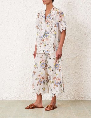 website to buy replica Zimmermann Clothing Shirts & Blouses Online From China Designer Blue Lace Spring/Summer Collection
