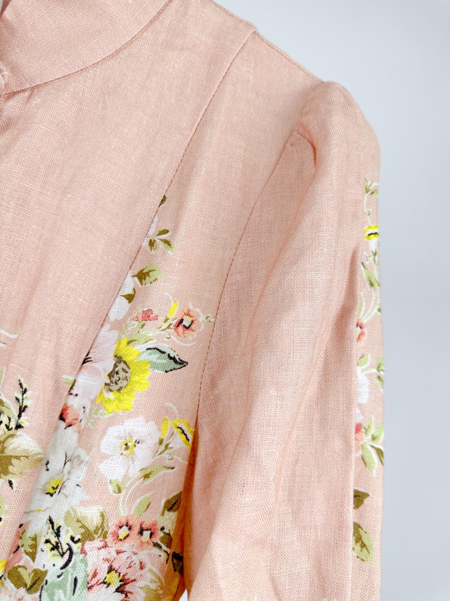 Zimmermann Matchmaker Linen Mini Dress with Floral Button Detail 4 i1701844784 3091 1