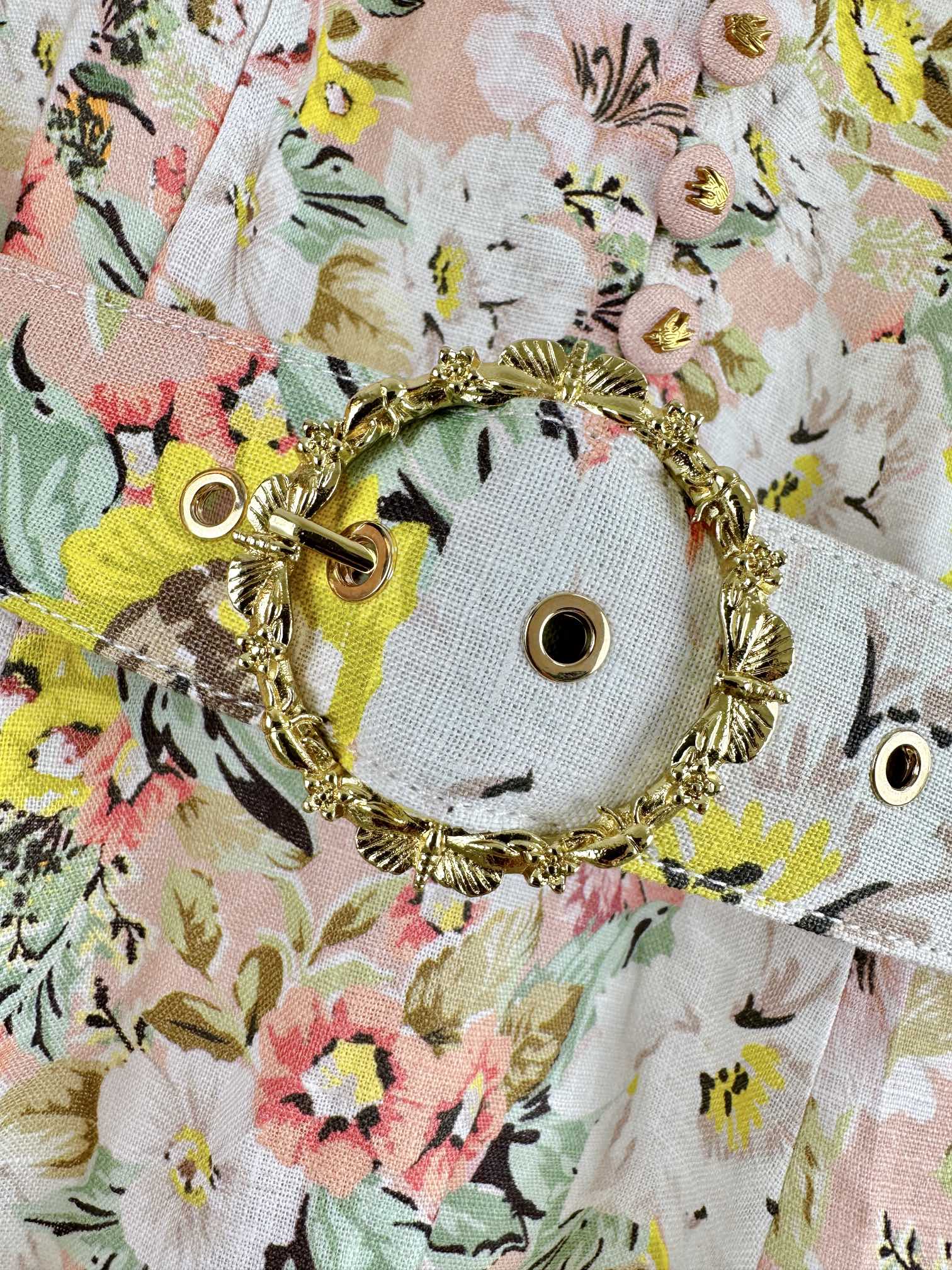 Zimmermann Matchmaker Linen Mini Dress with Floral Button Detail 7 i1701844785 3430 8
