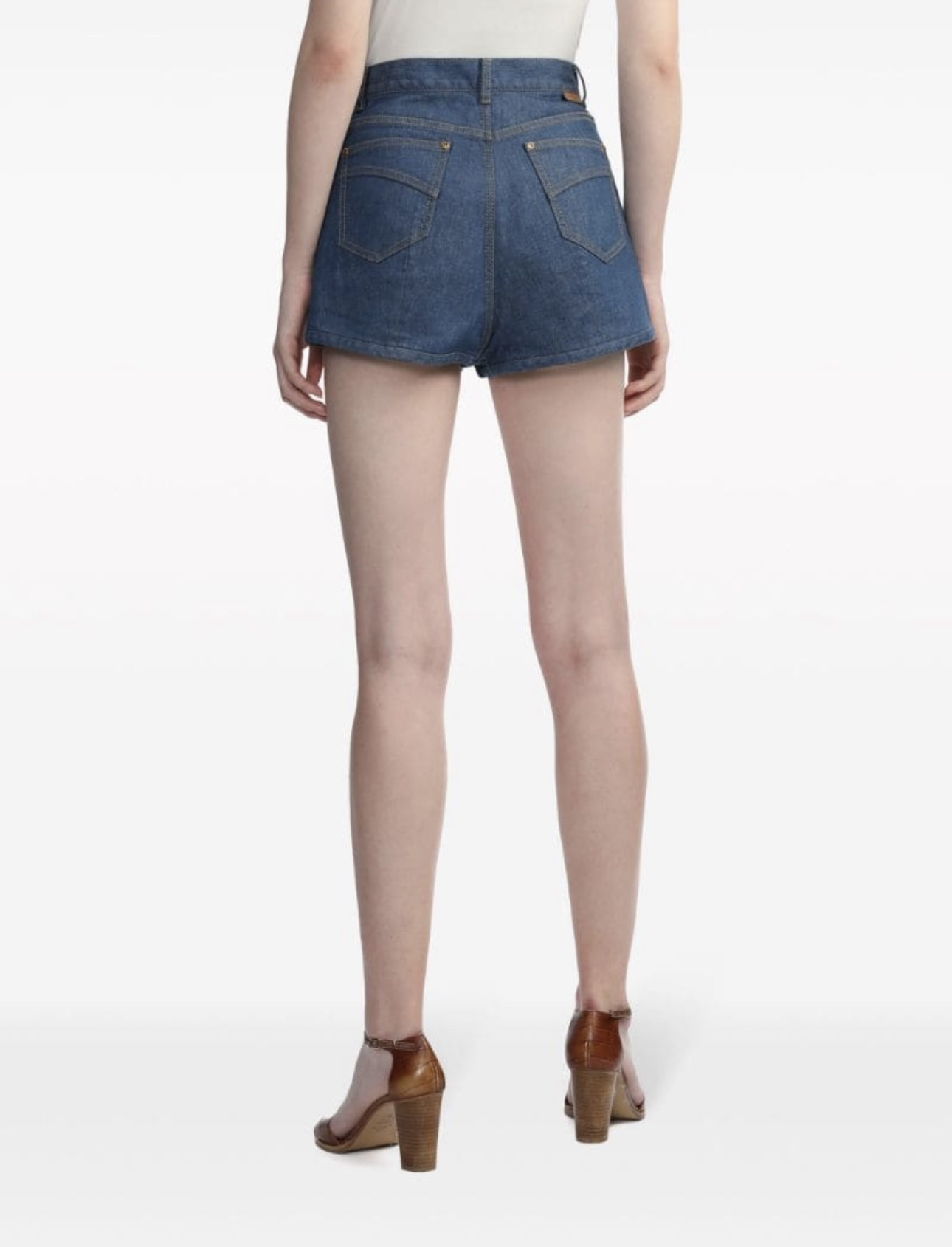 Zimmermann 25 Spring/Summer Cowboy Denning Series Shorts in Sizes 0-3. - 图片 5