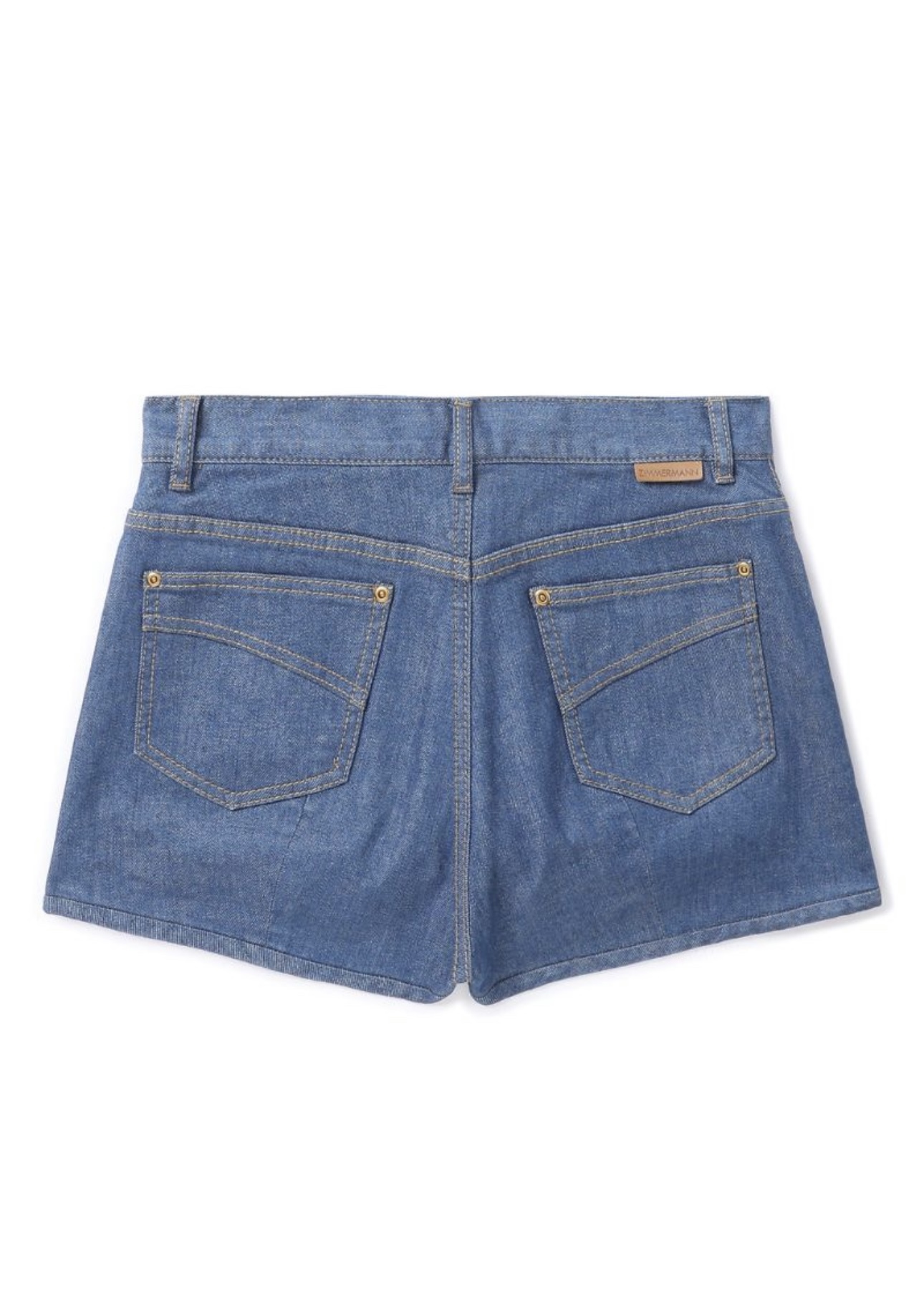 Zimmermann 25 Spring/Summer Cowboy Denning Series Shorts in Sizes 0-3. - 图片 8