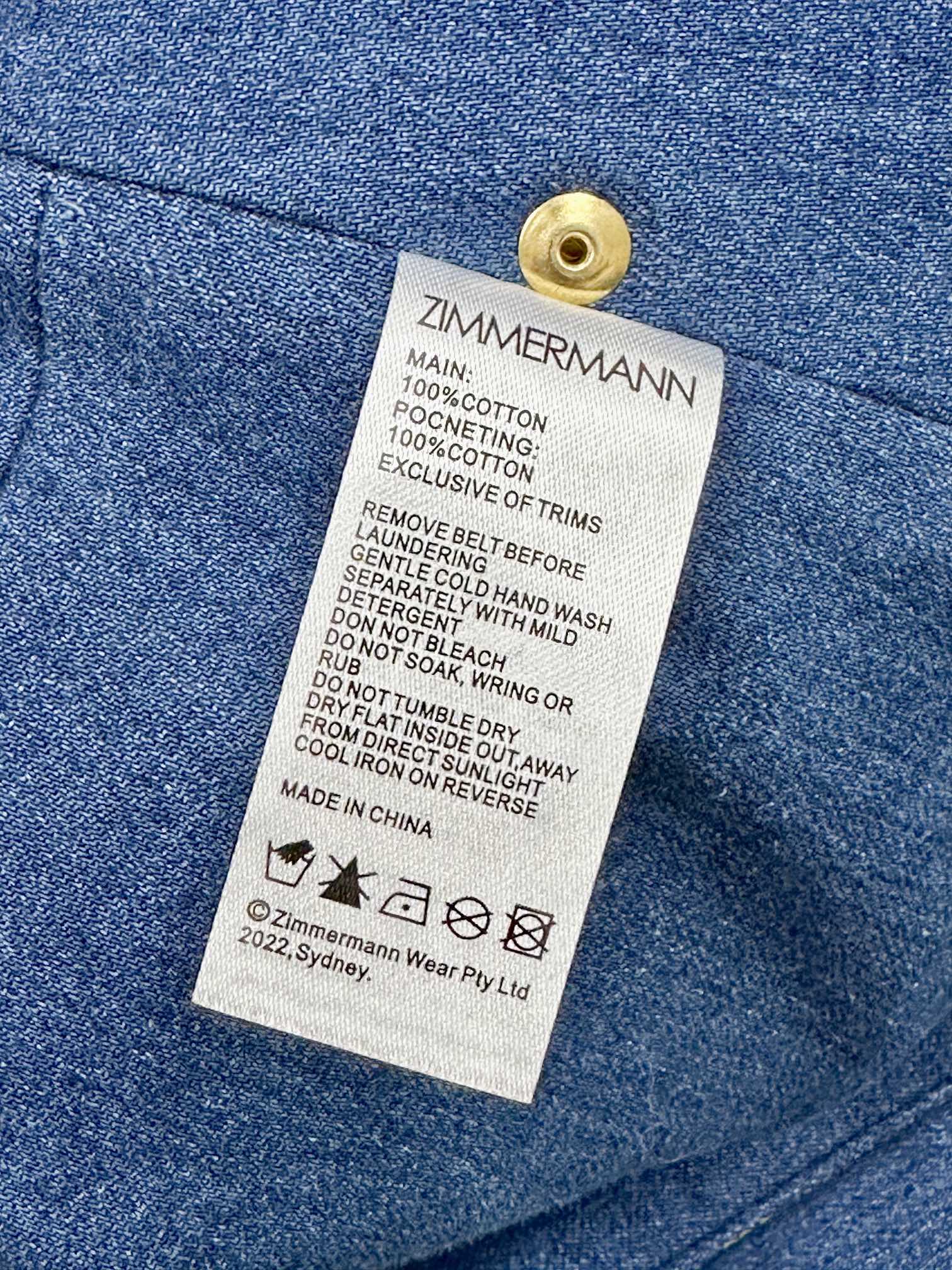 ZIMMERMANN Luminosity Collection: Hardcore Woman’s Fashion with Micro-Bulleted Jeans and Custom Details. - 图片 3