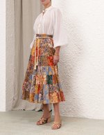 Zimmermann Clothing Pants & Trousers Shirts & Blouses Brown Weave Spring/Summer Collection Fashion