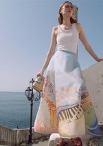 AAAA Customize
 Zimmermann Clothing Skirts Printing Spring/Summer Collection Fashion Wide Leg