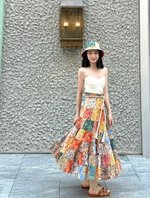 Zimmermann Clothing Skirts Splicing Spring/Summer Collection