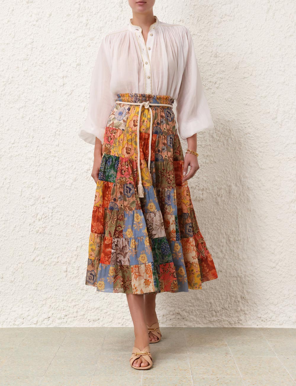Top
 Zimmermann Clothing Skirts Splicing Spring/Summer Collection