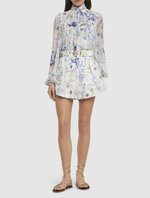Zimmermann Clothing Shirts & Blouses Shorts Blue Spring/Summer Collection