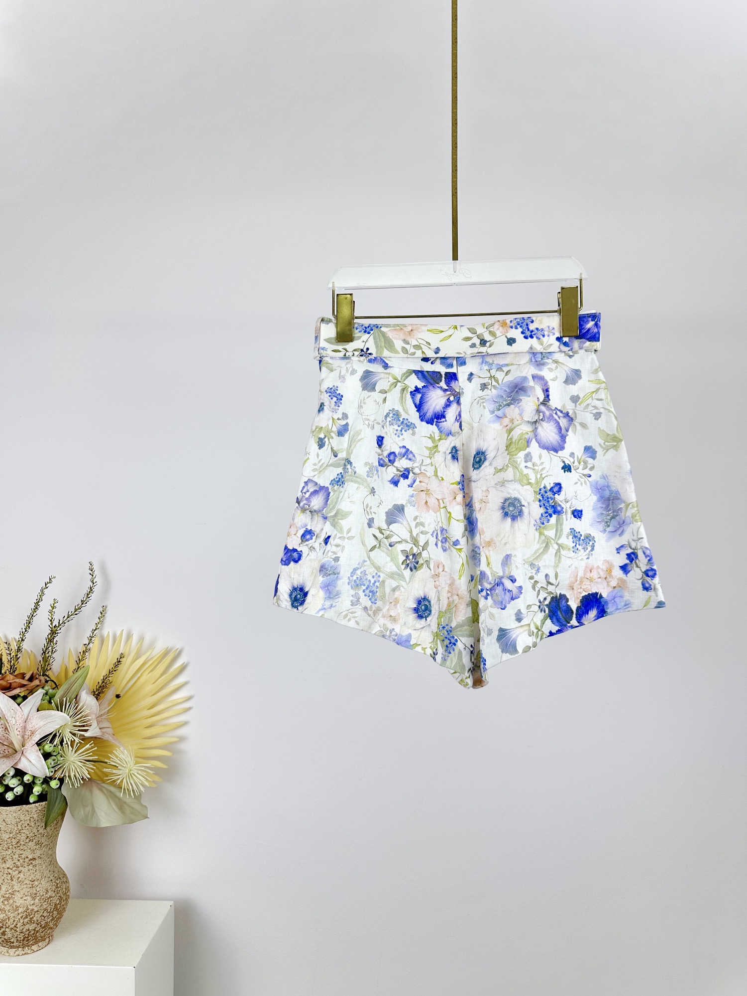 ZIMMERMANN: Natura Garment Series – Linen Outfit with High Waist Design - 图片 2