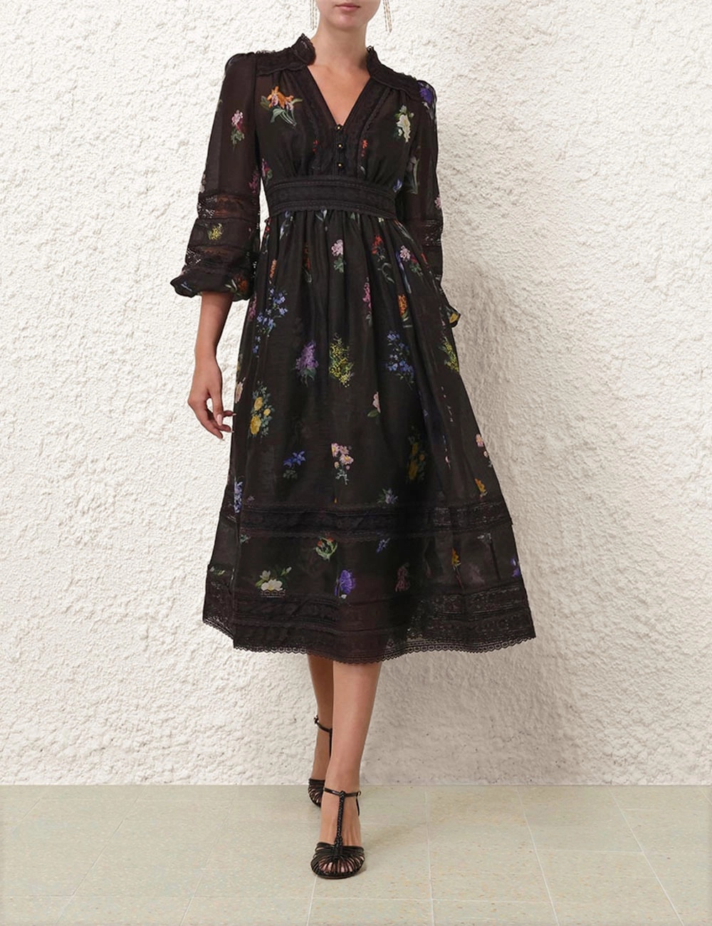 Zimmermann Clothing Dresses Splicing Lace Spring/Summer Collection