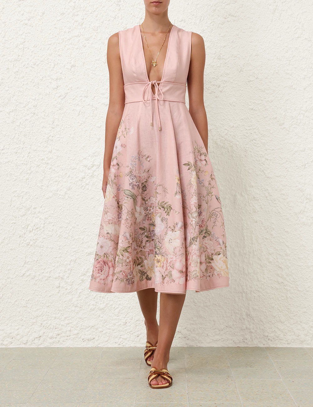 Zimmermann Ropa Vestidos Rosa Colección primavera – verano